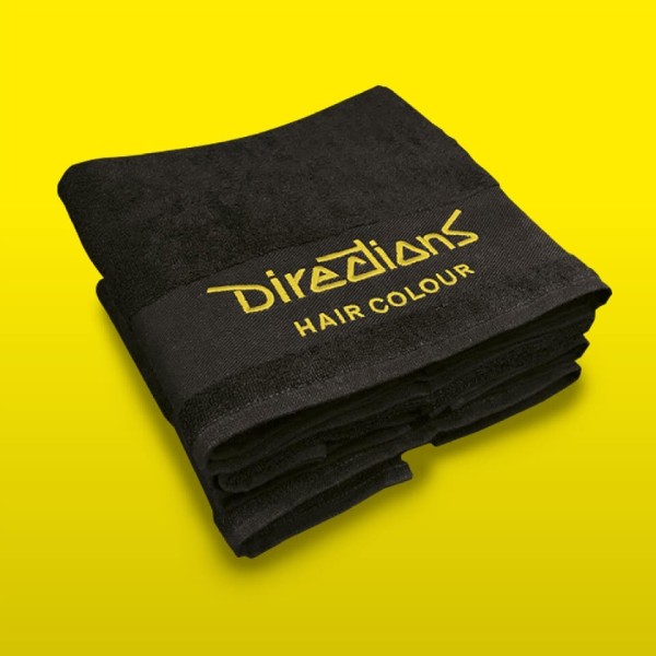 Directions Branded Salon Towel In Yellow