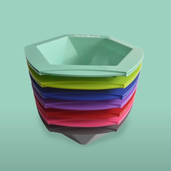 7 Directions Branded Assorted Colour Mixing Bowls